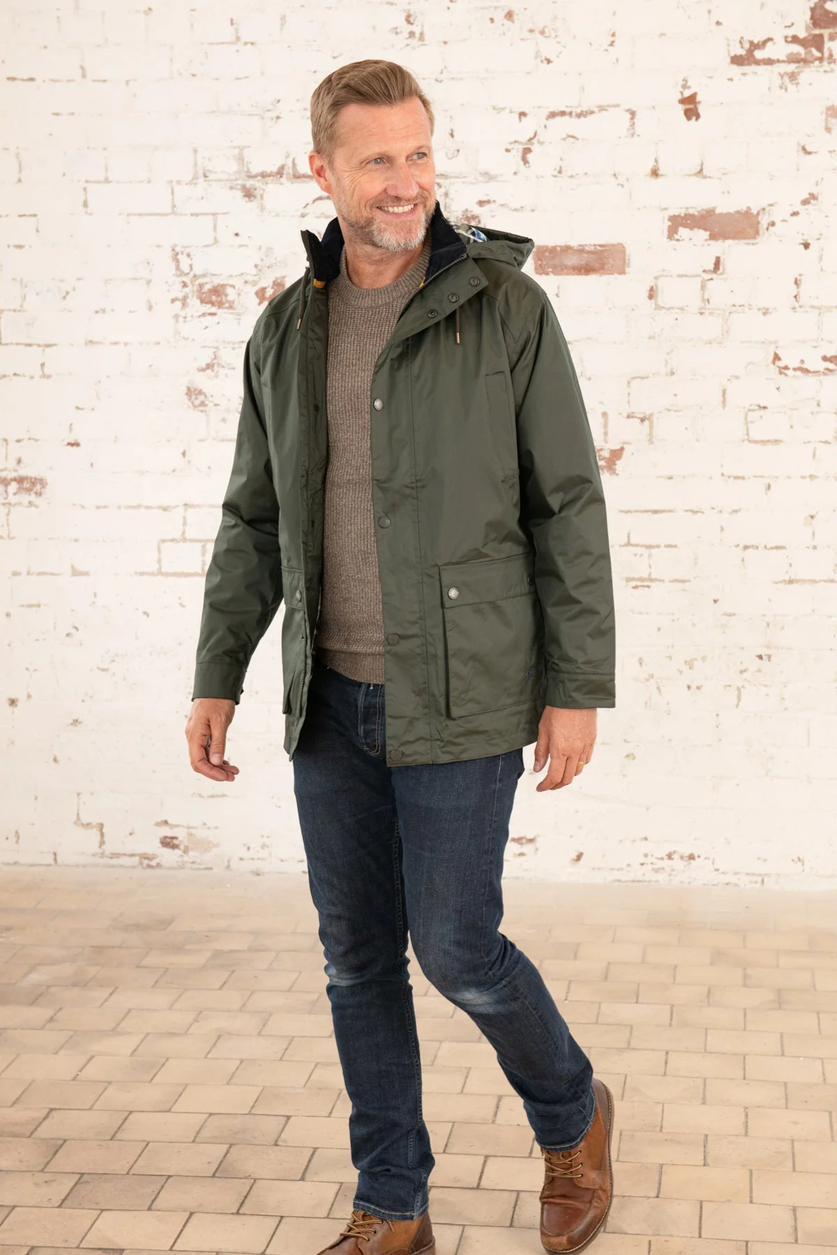 Oxford Raincoat - Hunter Green - Image 16