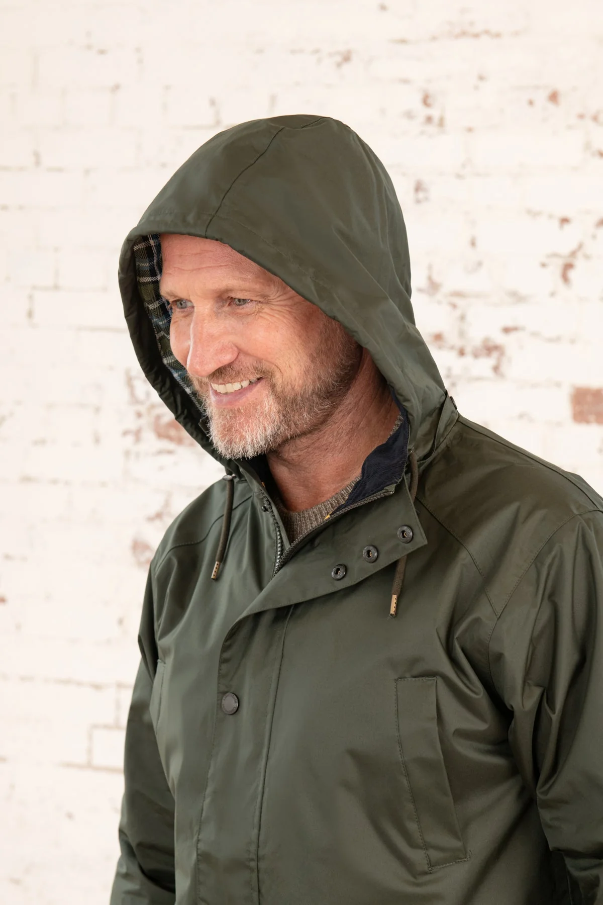 Oxford Raincoat - Hunter Green - Image 5