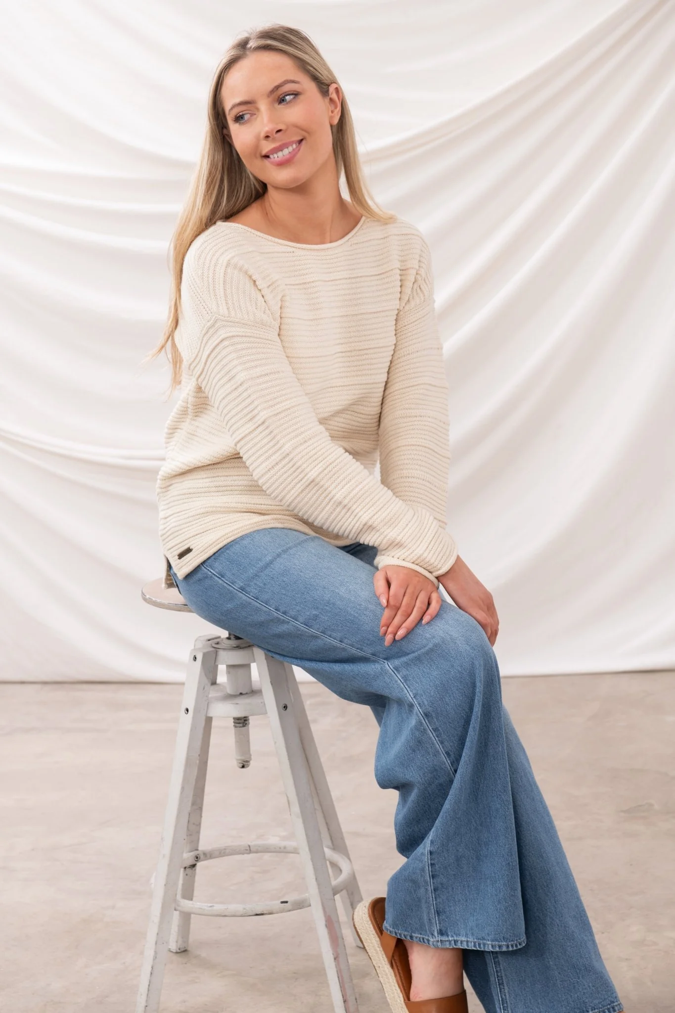 Pearl Jumper - Cream - Image 2