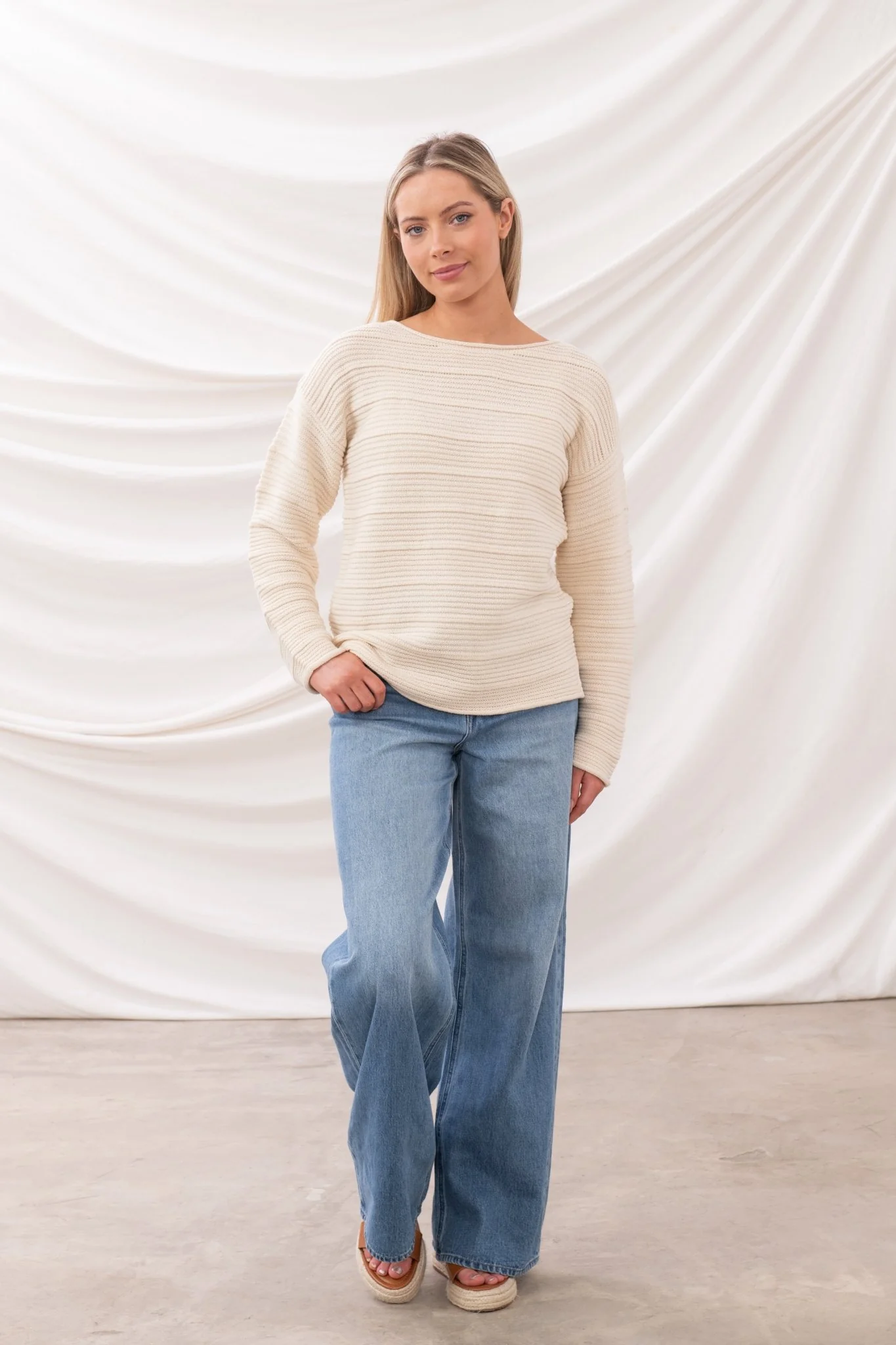 Pearl Jumper - Cream - Image 5