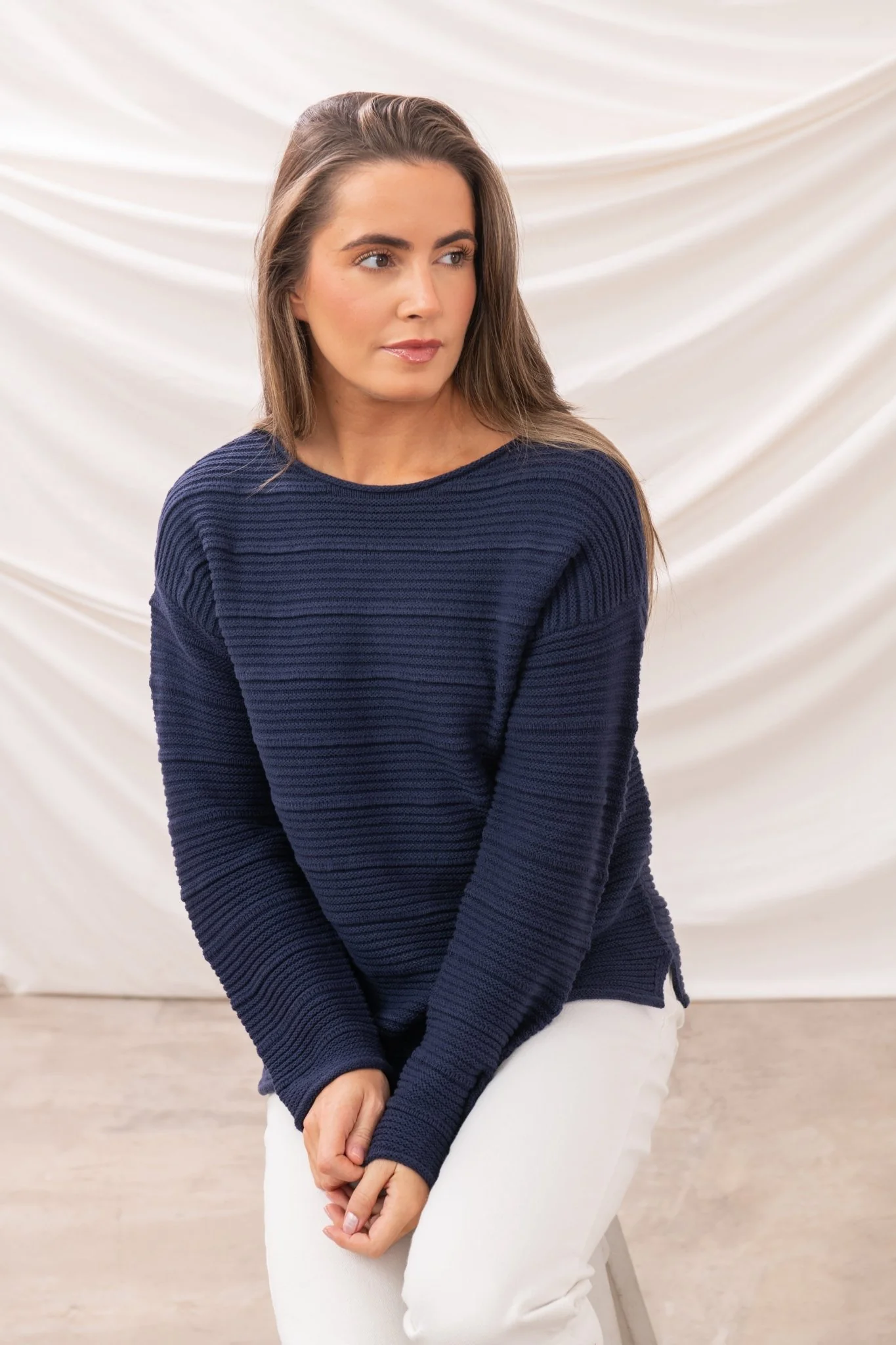 Pearl Jumper - Navy - Image 3