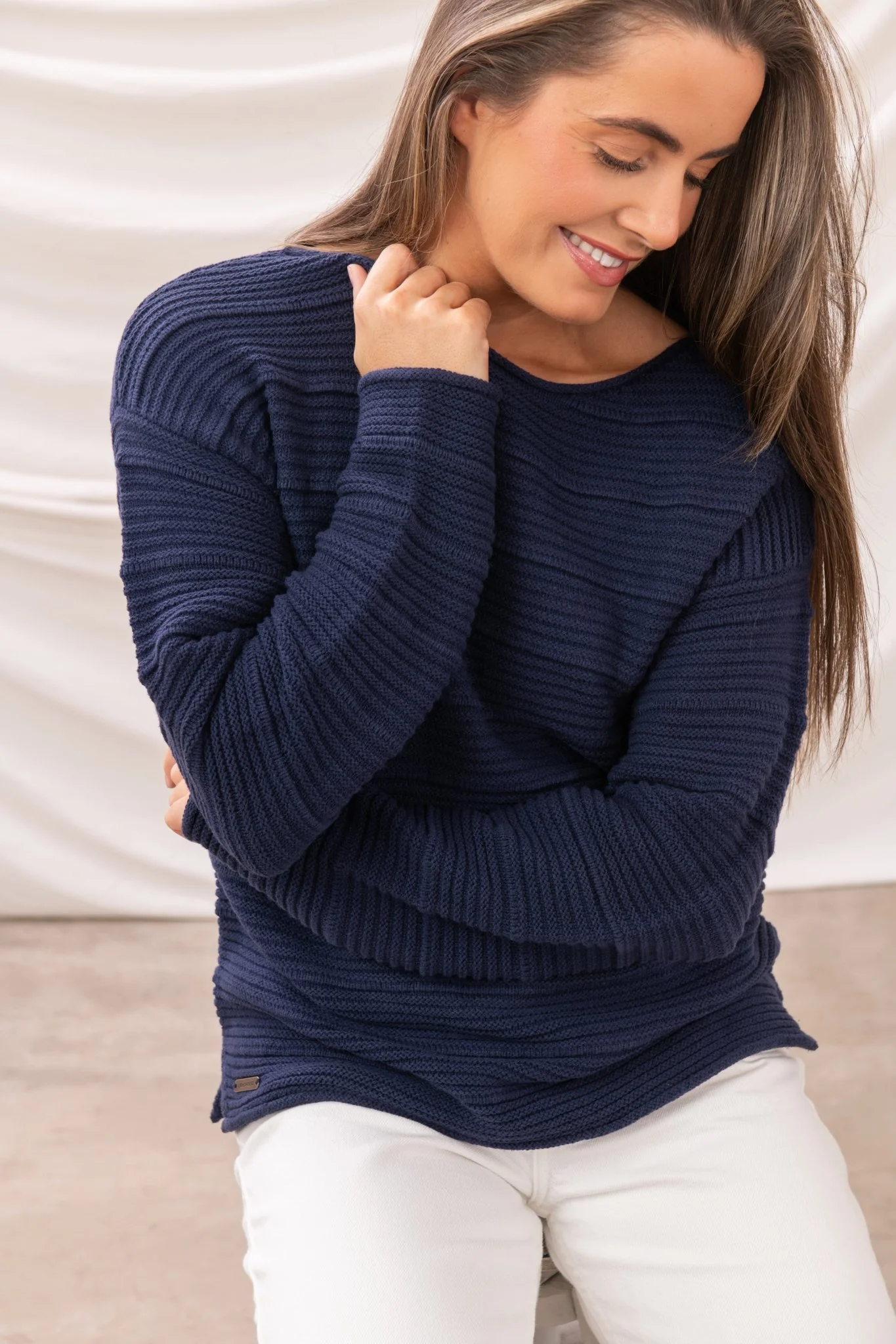 Pearl Jumper - Navy - Image 4