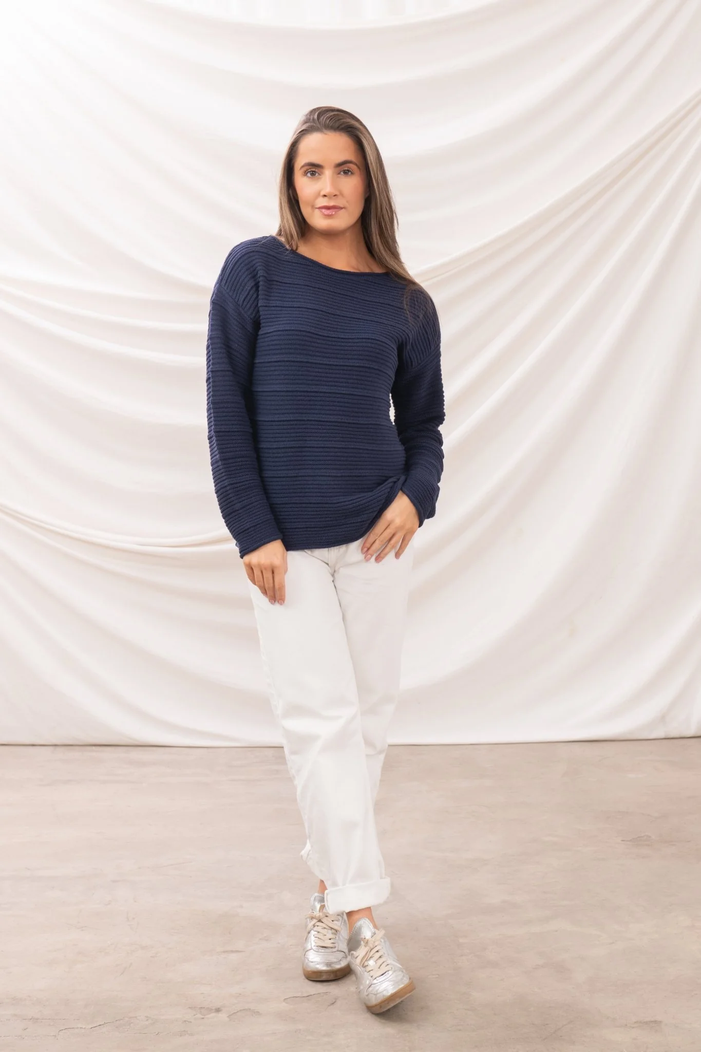 Pearl Jumper - Navy - Image 5