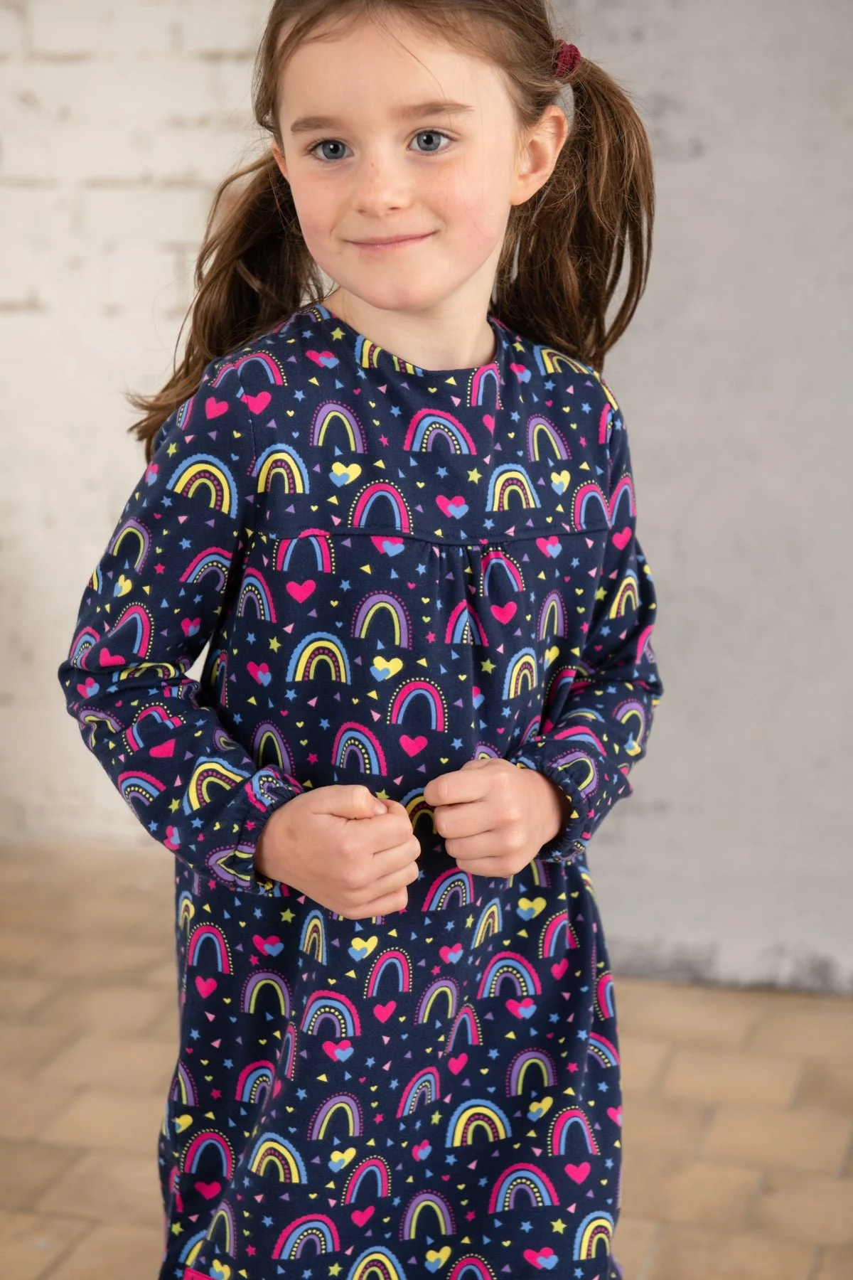 Penny Dress - Rainbow Print - Image 2