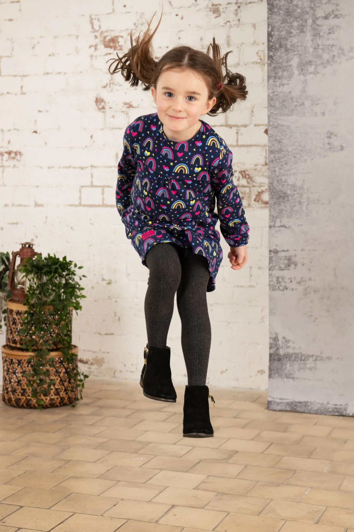 Penny Dress - Rainbow Print - Image 4