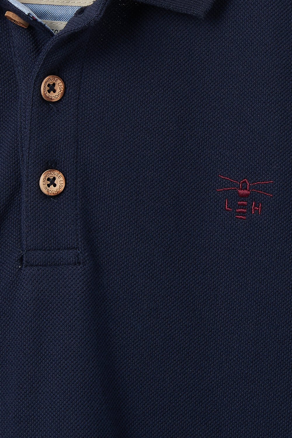 Pier Polo Shirt - Navy - Image 7
