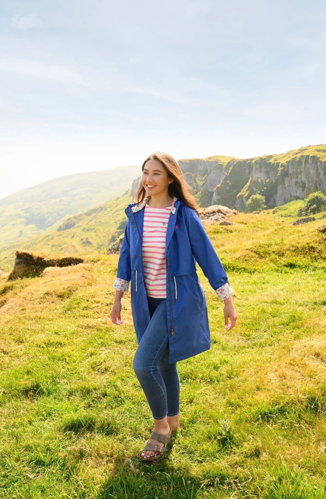 Pippa Coat - Indigo - Image 12