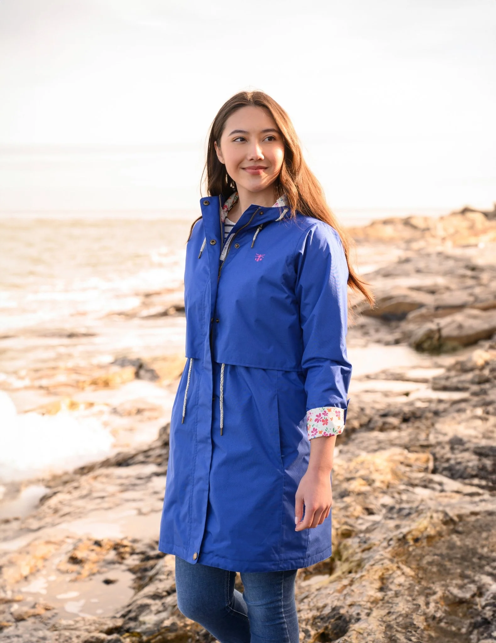 Pippa Coat - Indigo - Image 13