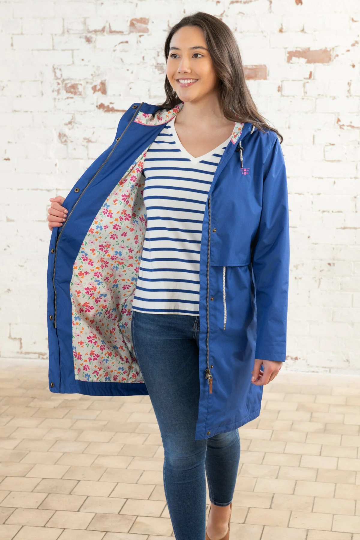 Pippa Coat - Indigo - Image 6