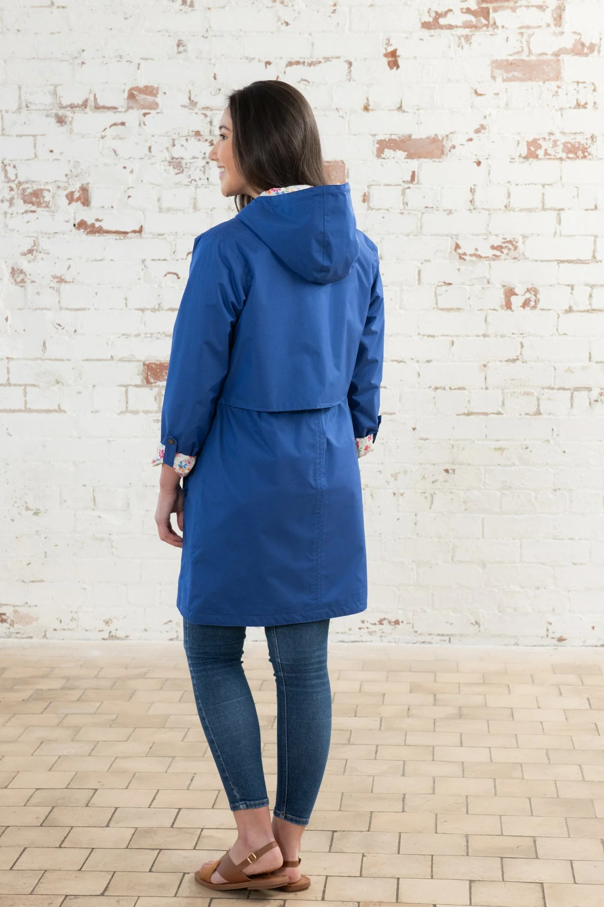 Pippa Coat - Indigo - Image 7