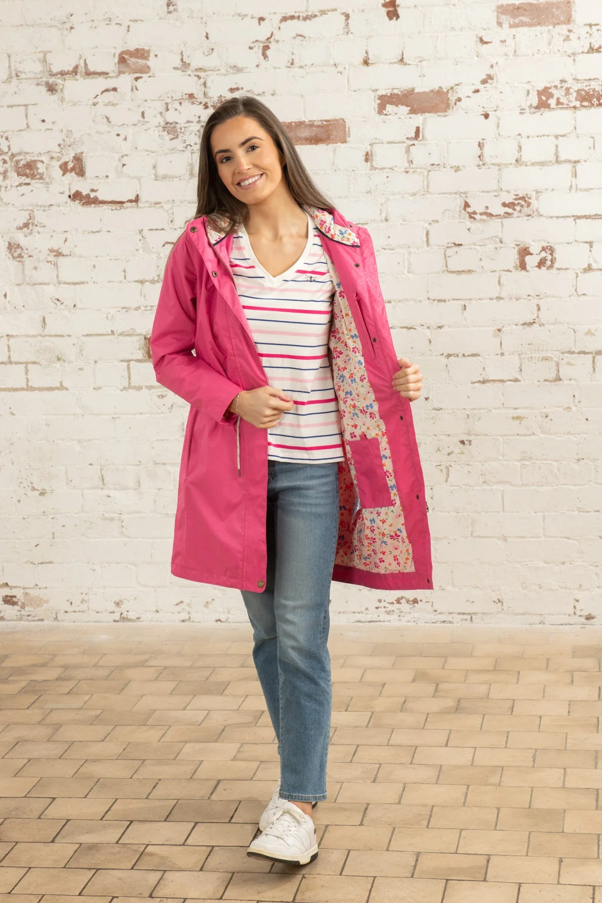 Pippa Coat - Pink - Image 4