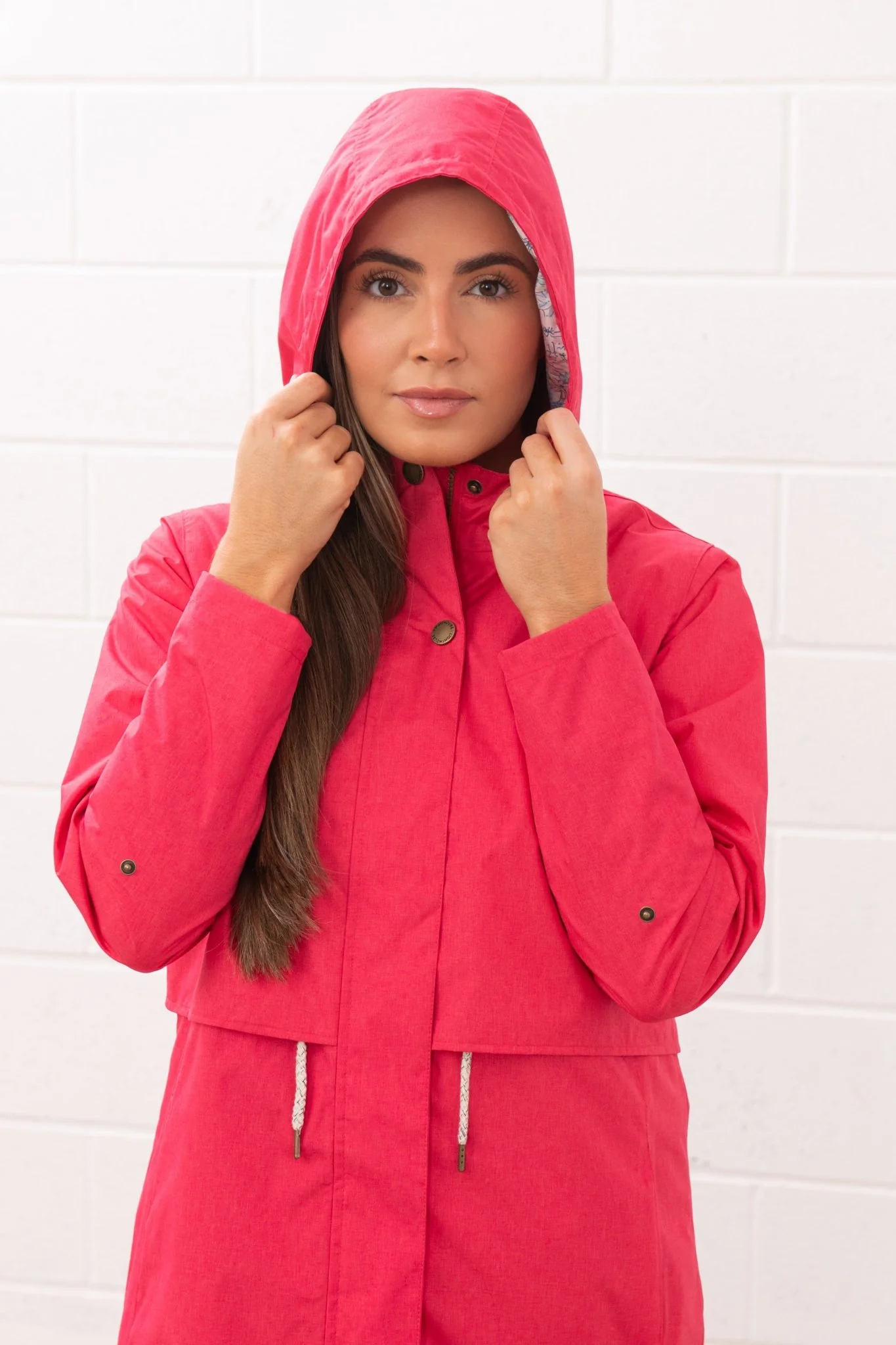 Pippa Coat - Raspberry - Image 5
