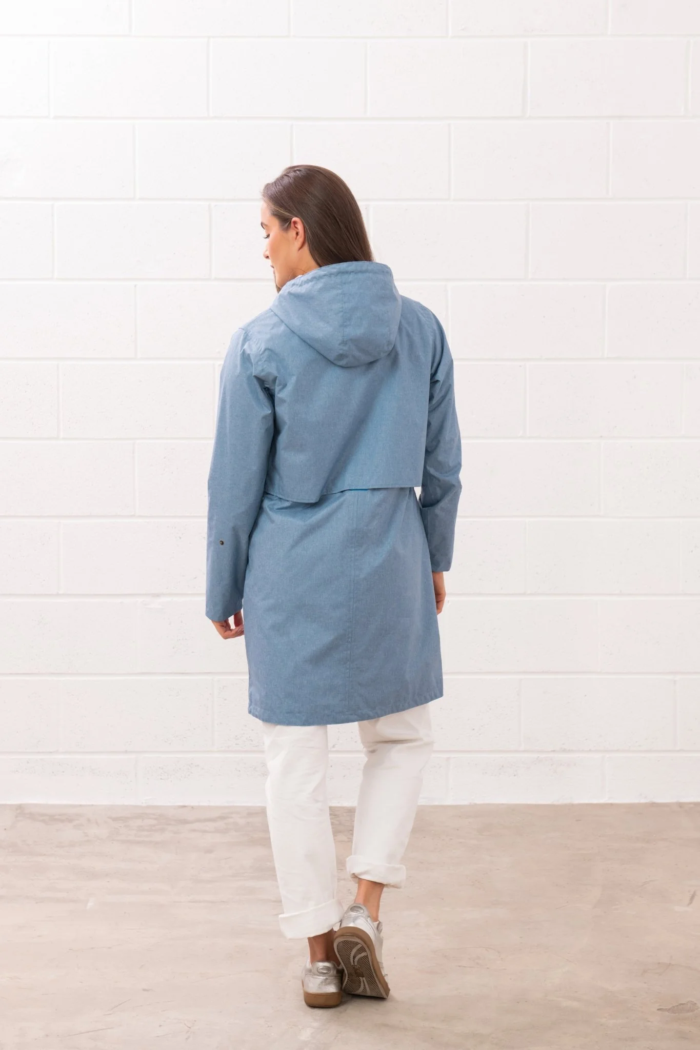 Pippa Coat - Soft Denim - Image 6