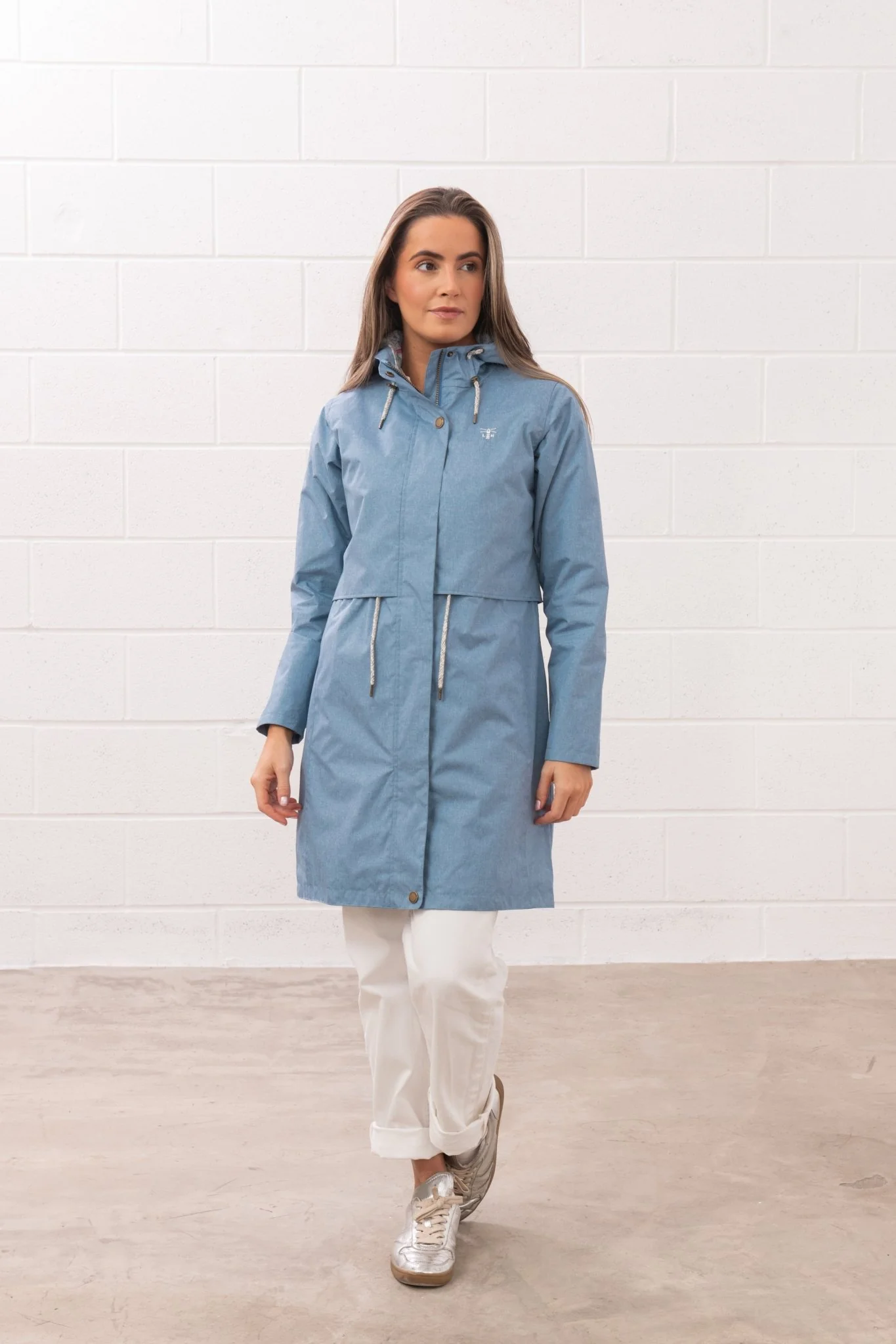 Pippa Coat - Soft Denim - Image 9