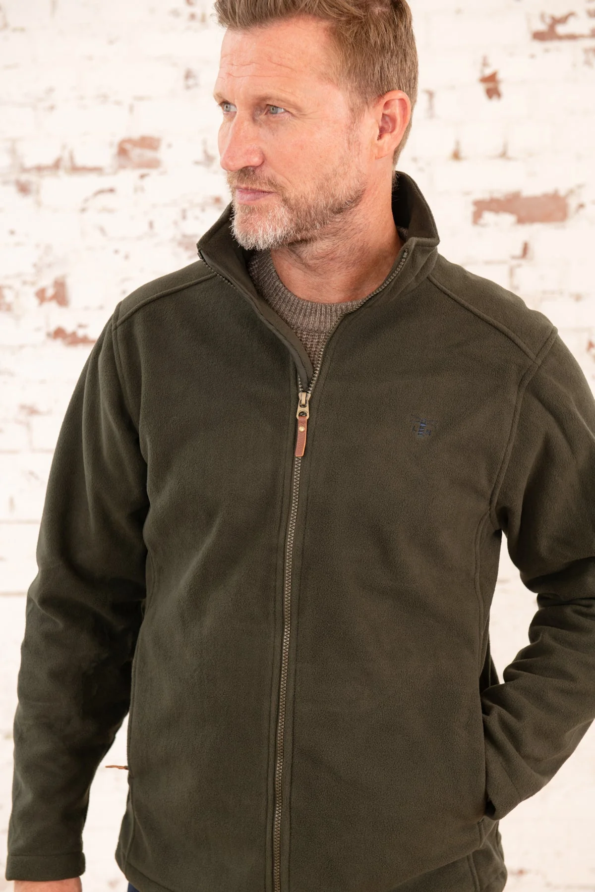Richmond Waterproof Fleece - Hunter Green - Image 5