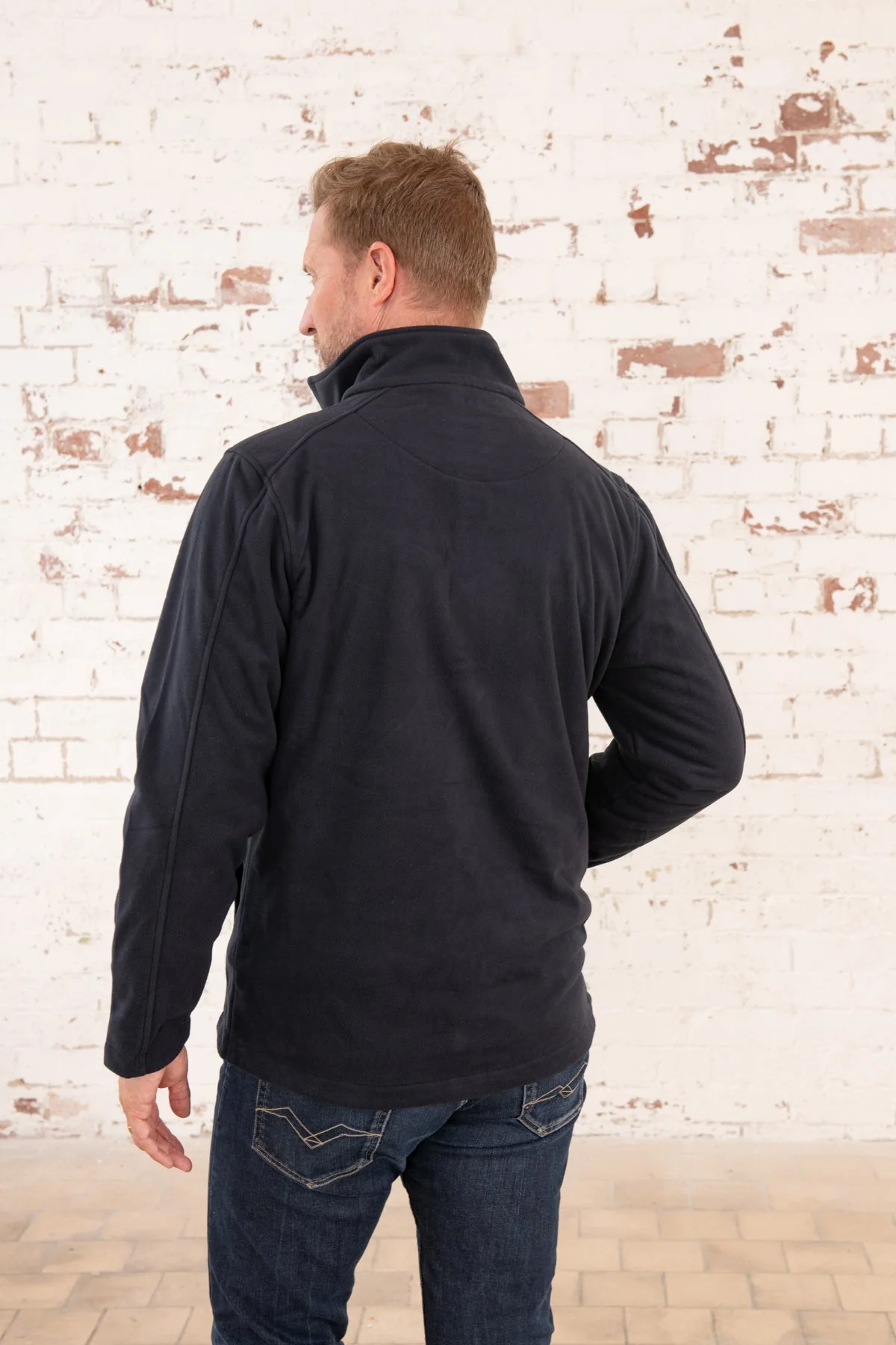 Richmond Waterproof Fleece - Navy - Image 4