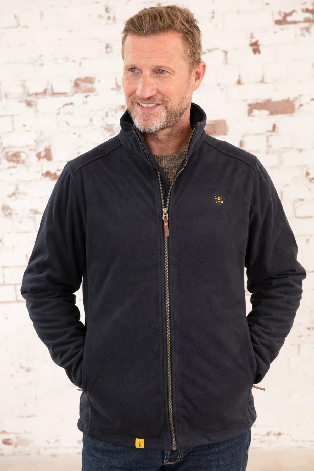 Richmond Waterproof Fleece - Navy - Image 8