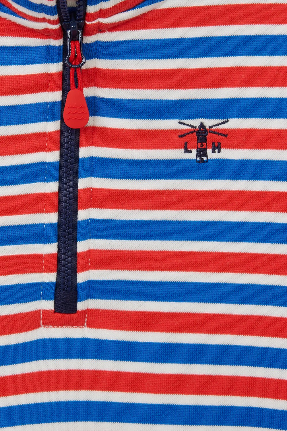 Riley Sweatshirt - Blue Red Stripe - Image 13