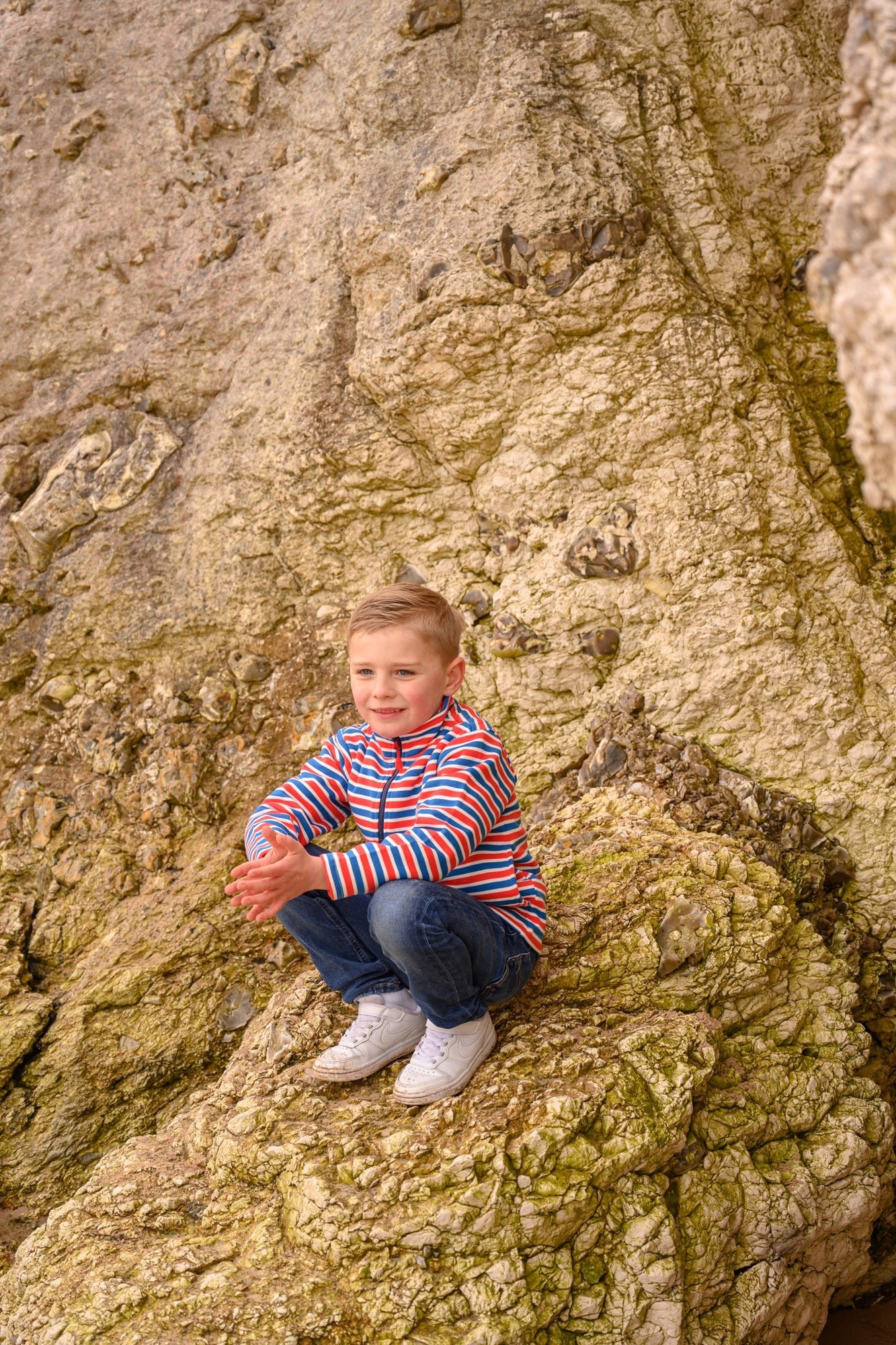 Riley Sweatshirt - Blue Red Stripe - Image 6