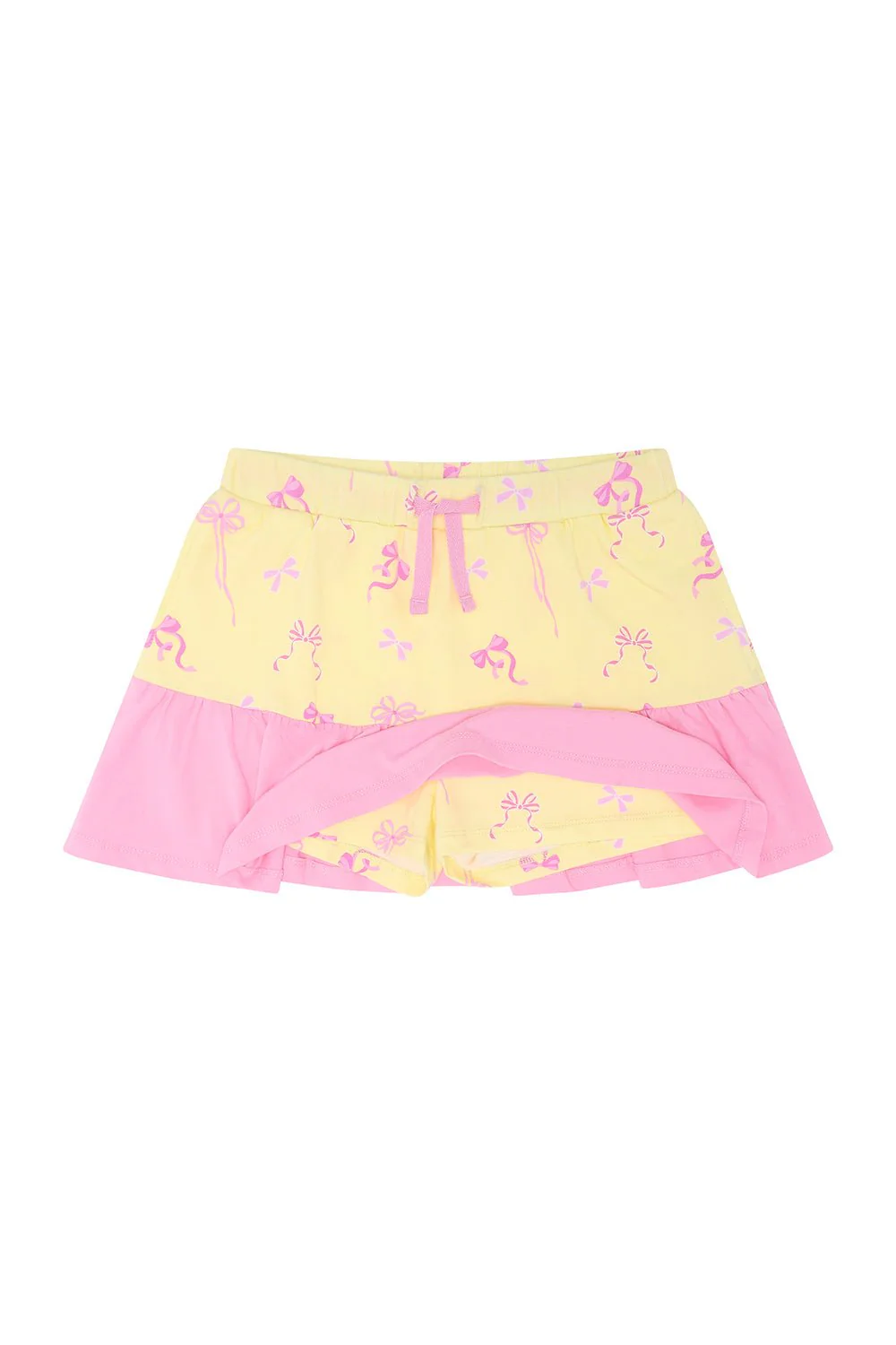 Saskia Skort - Lemon Bow - Image 2
