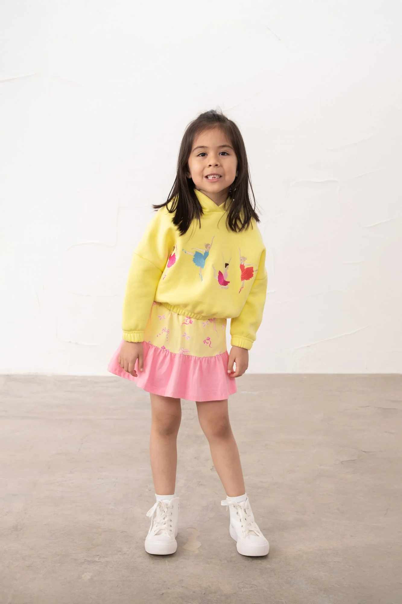 Saskia Skort - Lemon Bow - Image 3