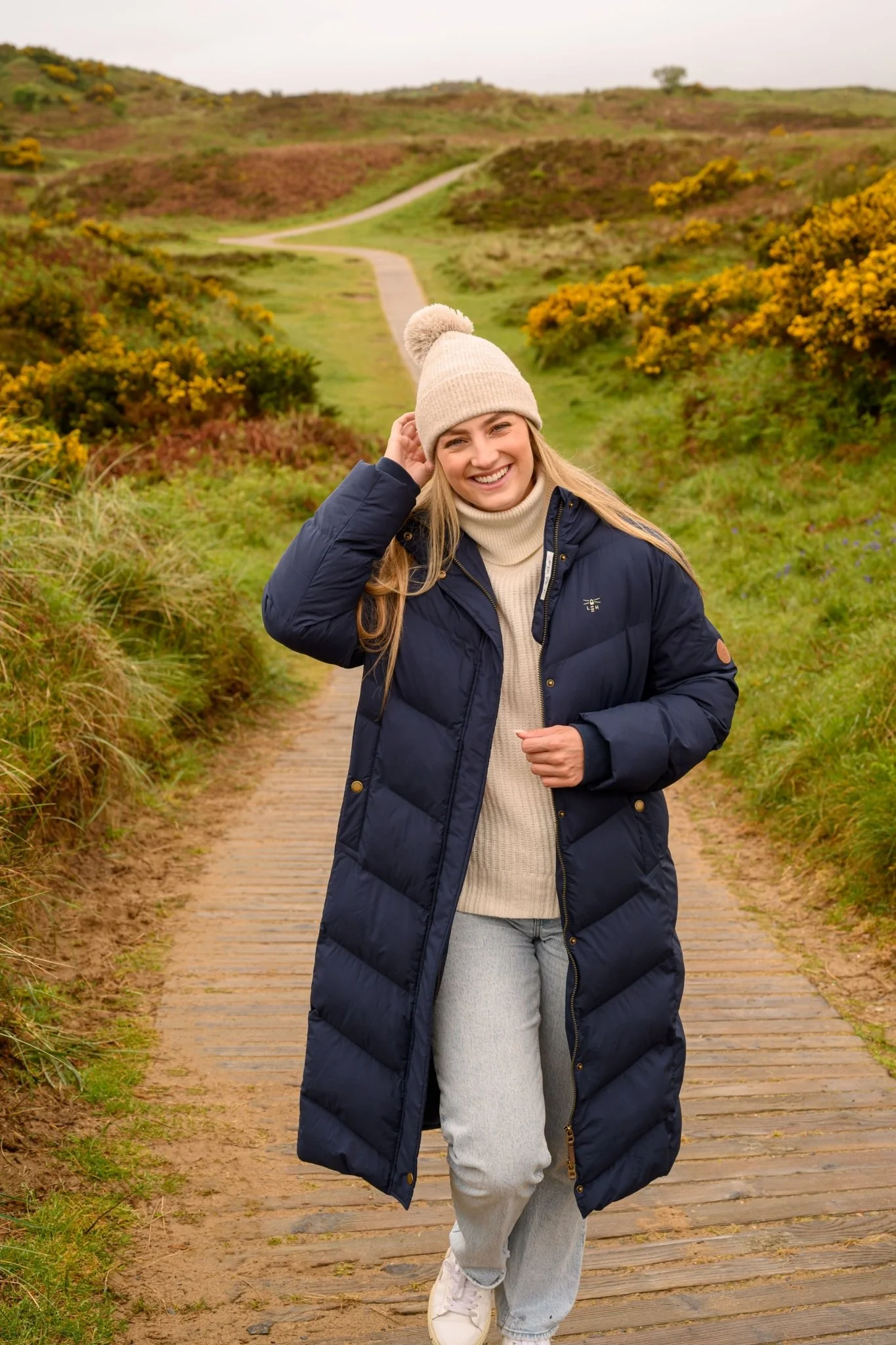 Savannah Coat - Navy - Image 10
