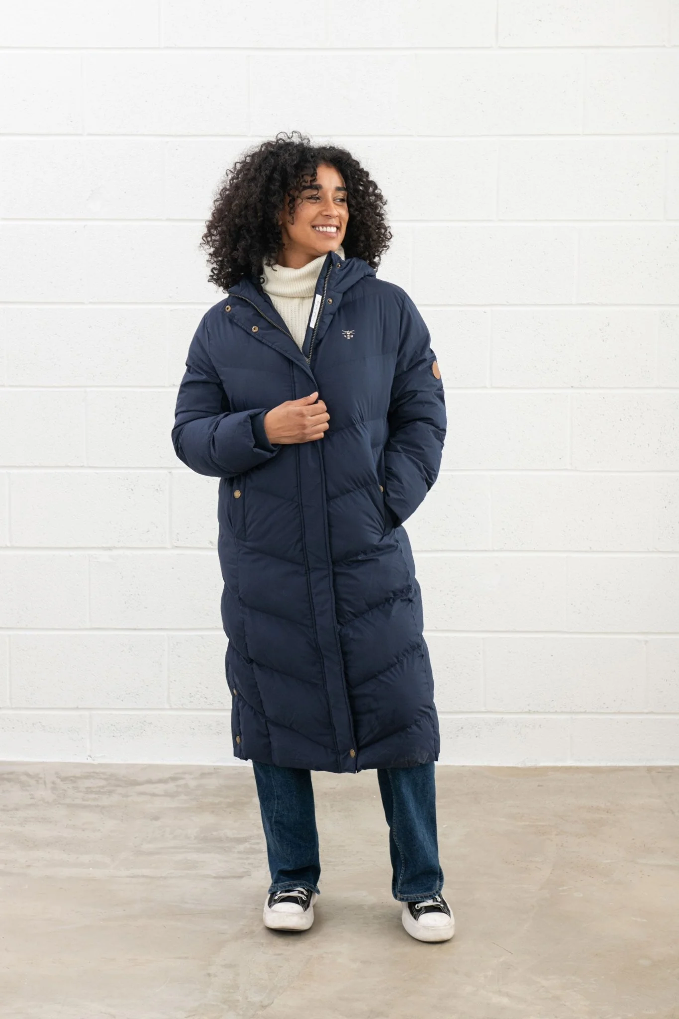 Savannah Coat - Navy - Image 4