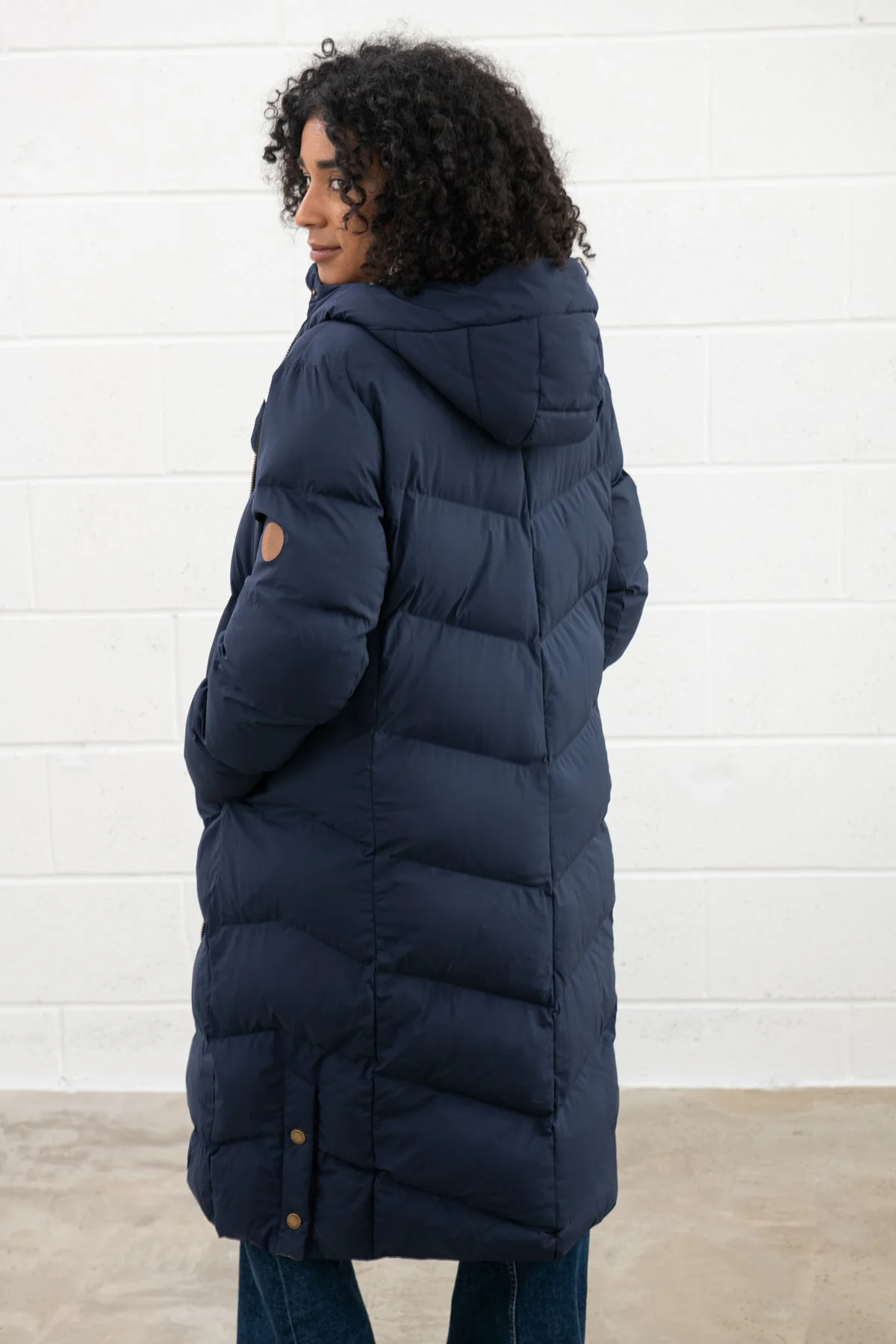 Savannah Coat - Navy - Image 6