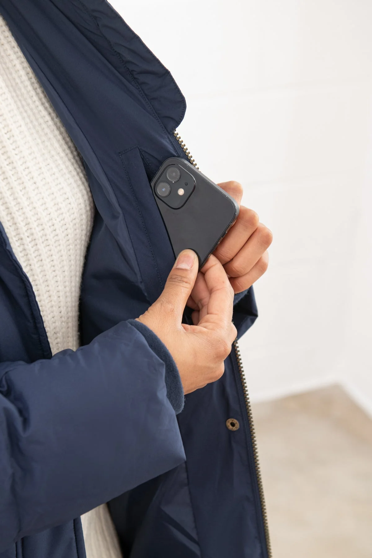 Savannah Coat - Navy - Image 8