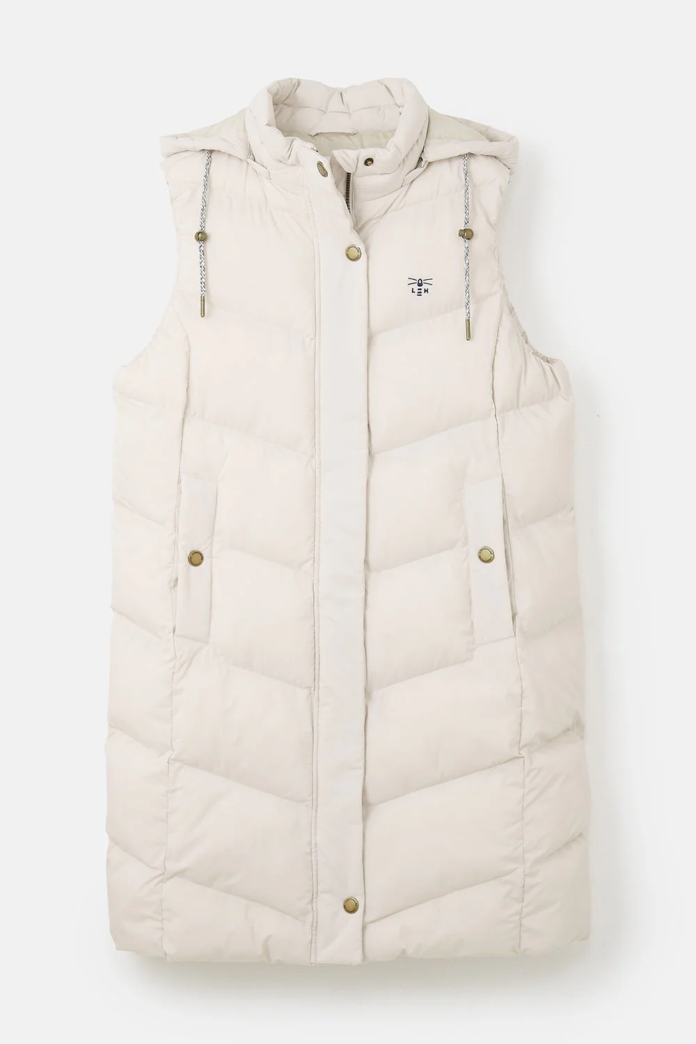 Savannah Long Gilet - Irish Cream - Image 3