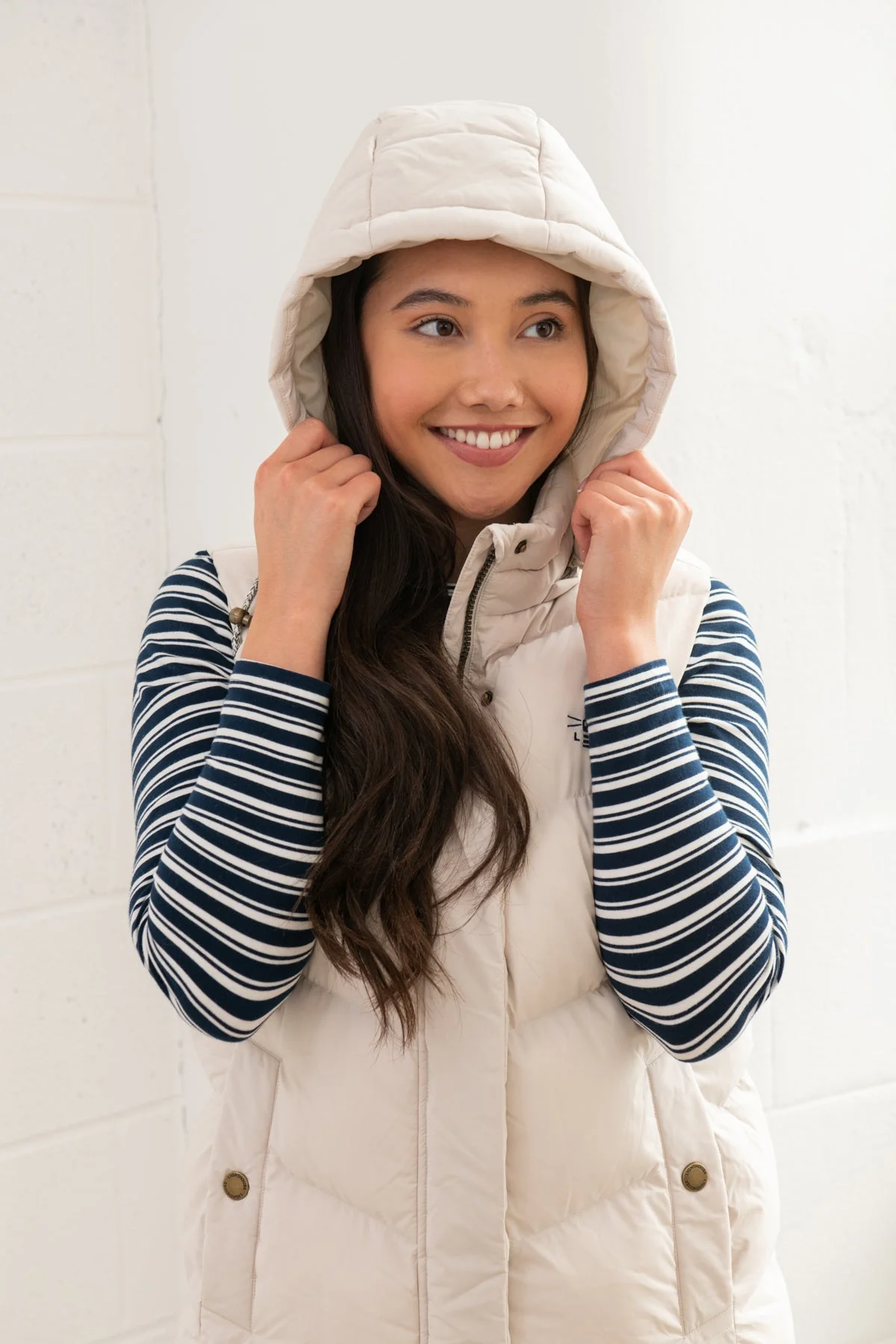 Savannah Long Gilet - Irish Cream - Image 5