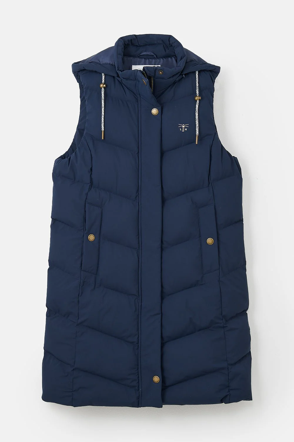 Savannah Long Gilet - Navy - Image 3