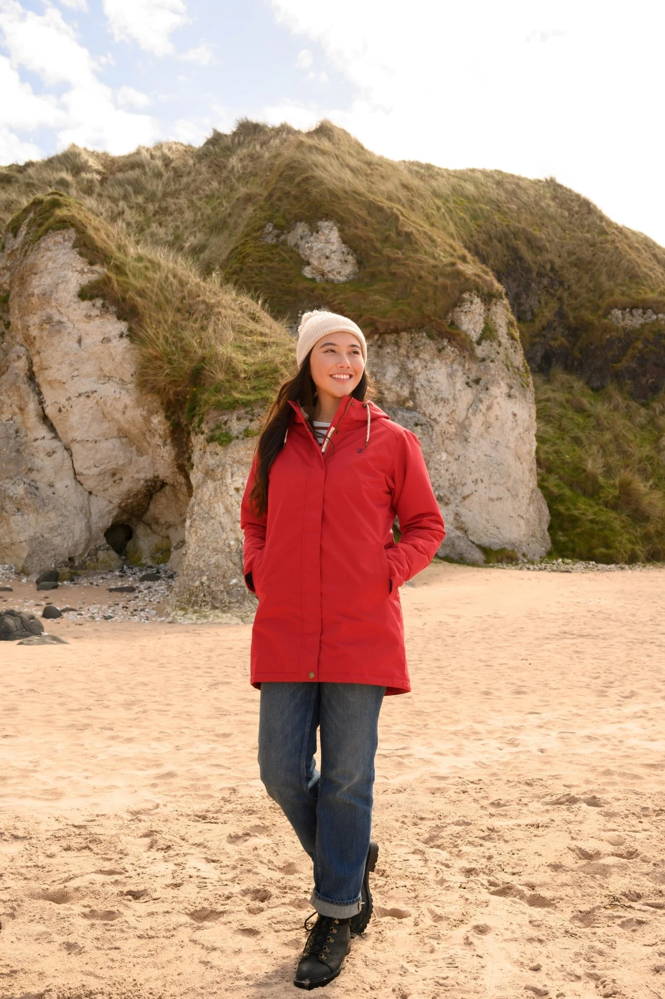 Scarlet Coat - Red - Image 11