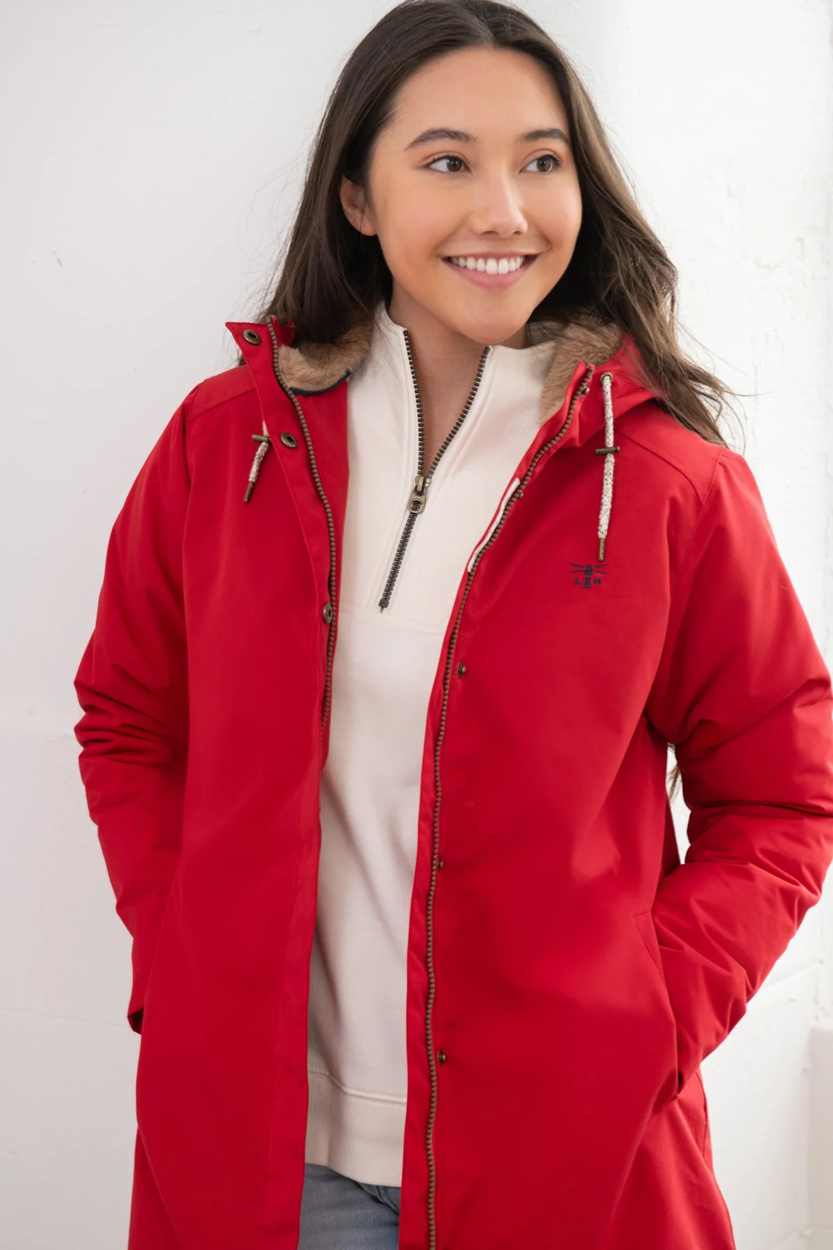Scarlet Coat - Red - Image 3