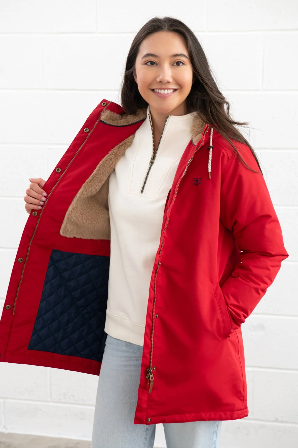 Scarlet Coat - Red - Image 5