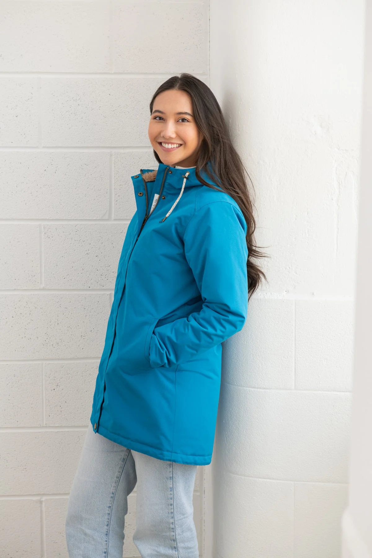 Scarlet Coat - Teal - Image 4