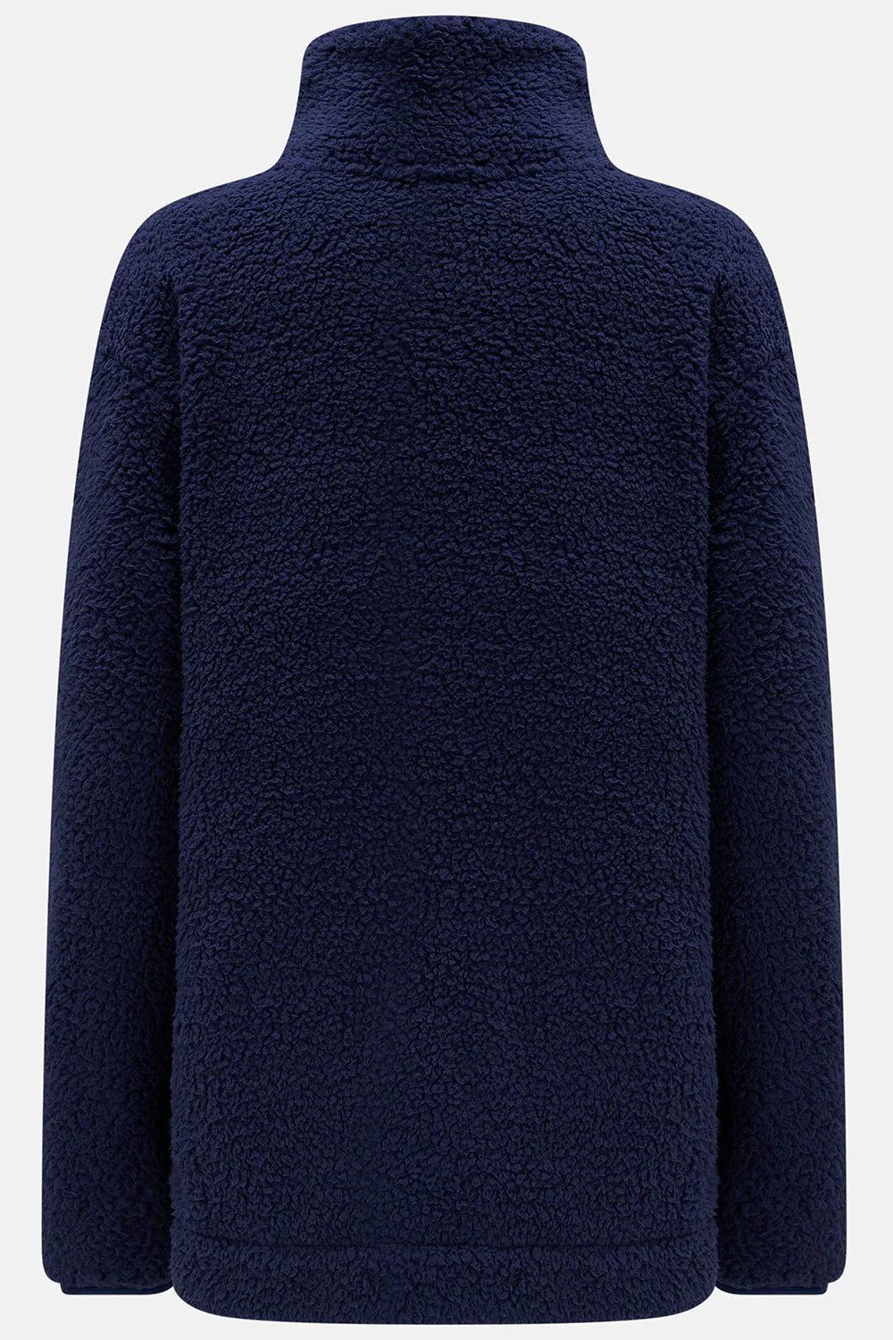 Seashell Full Zip Sherpa Fleece - Navy - Image 9