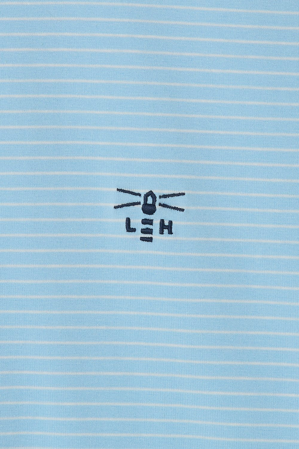 Seashore T Shirt - Pale Blue Stripe - Image 9
