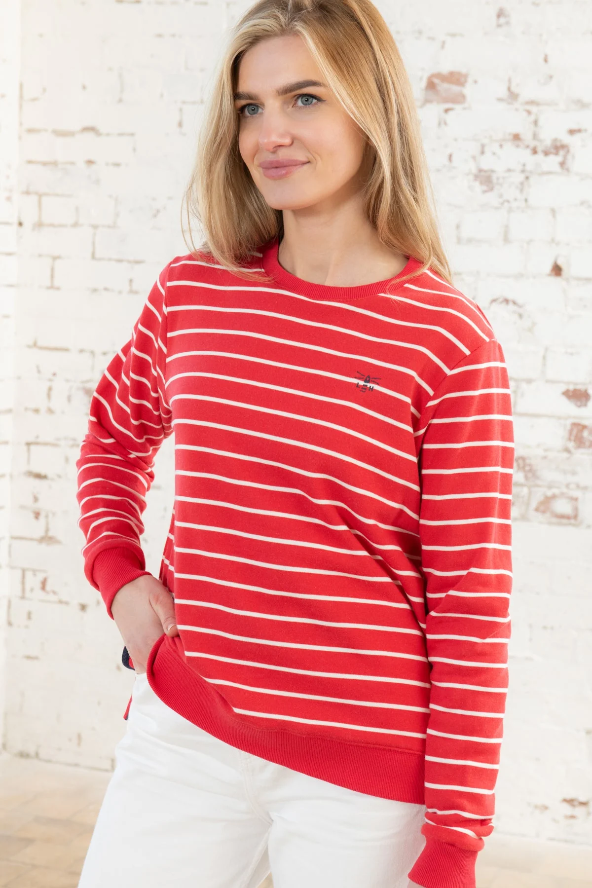 Seaside Jersey - Poppy Stripe - Image 2