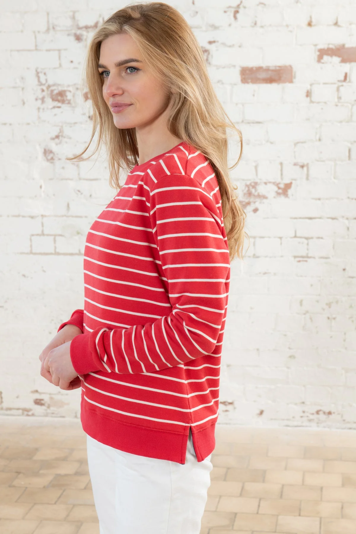 Seaside Jersey - Poppy Stripe - Image 4