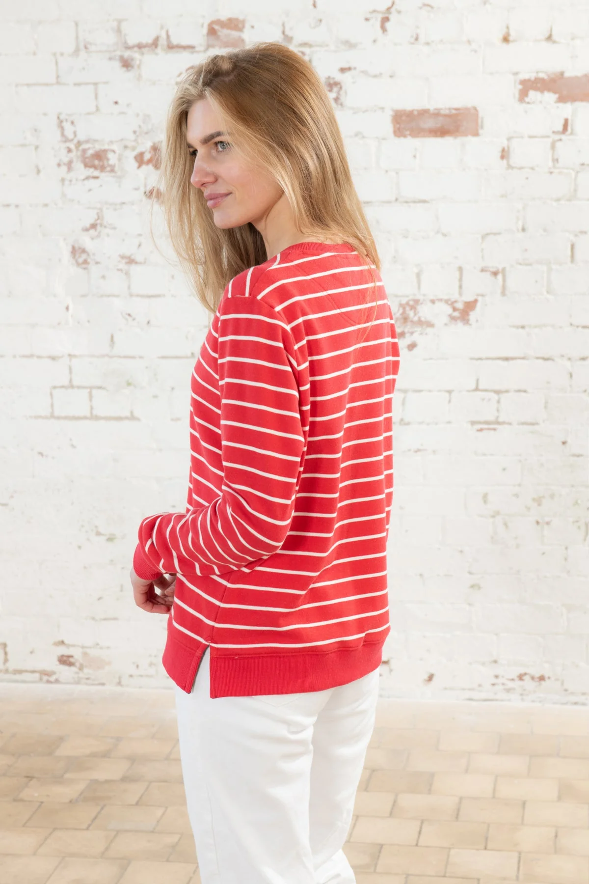 Seaside Jersey - Poppy Stripe - Image 6