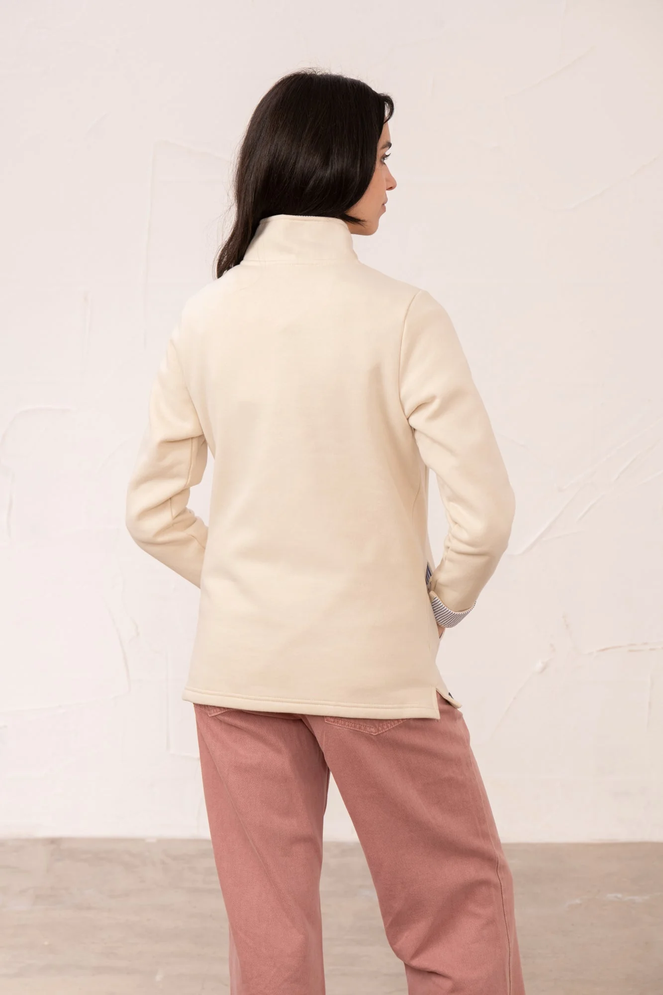 Shore Sweatshirt - Cream - Image 6