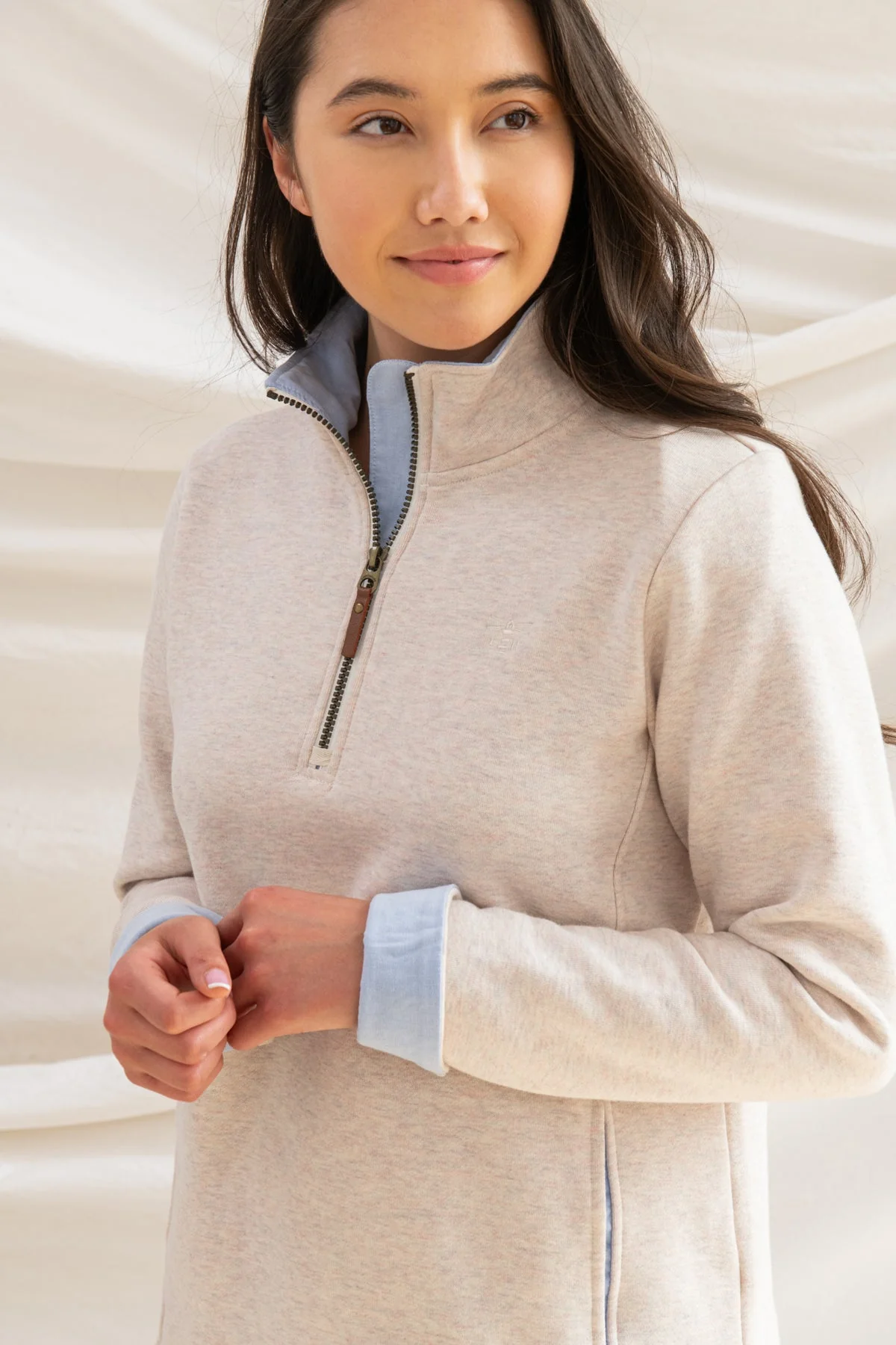 Shore Sweatshirt - Oatmeal - Image 2