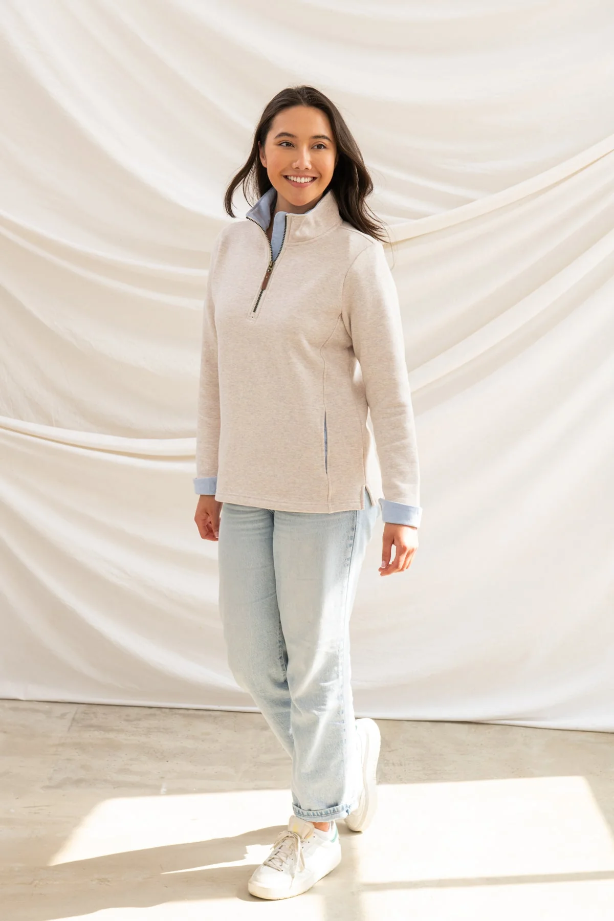 Shore Sweatshirt - Oatmeal - Image 4