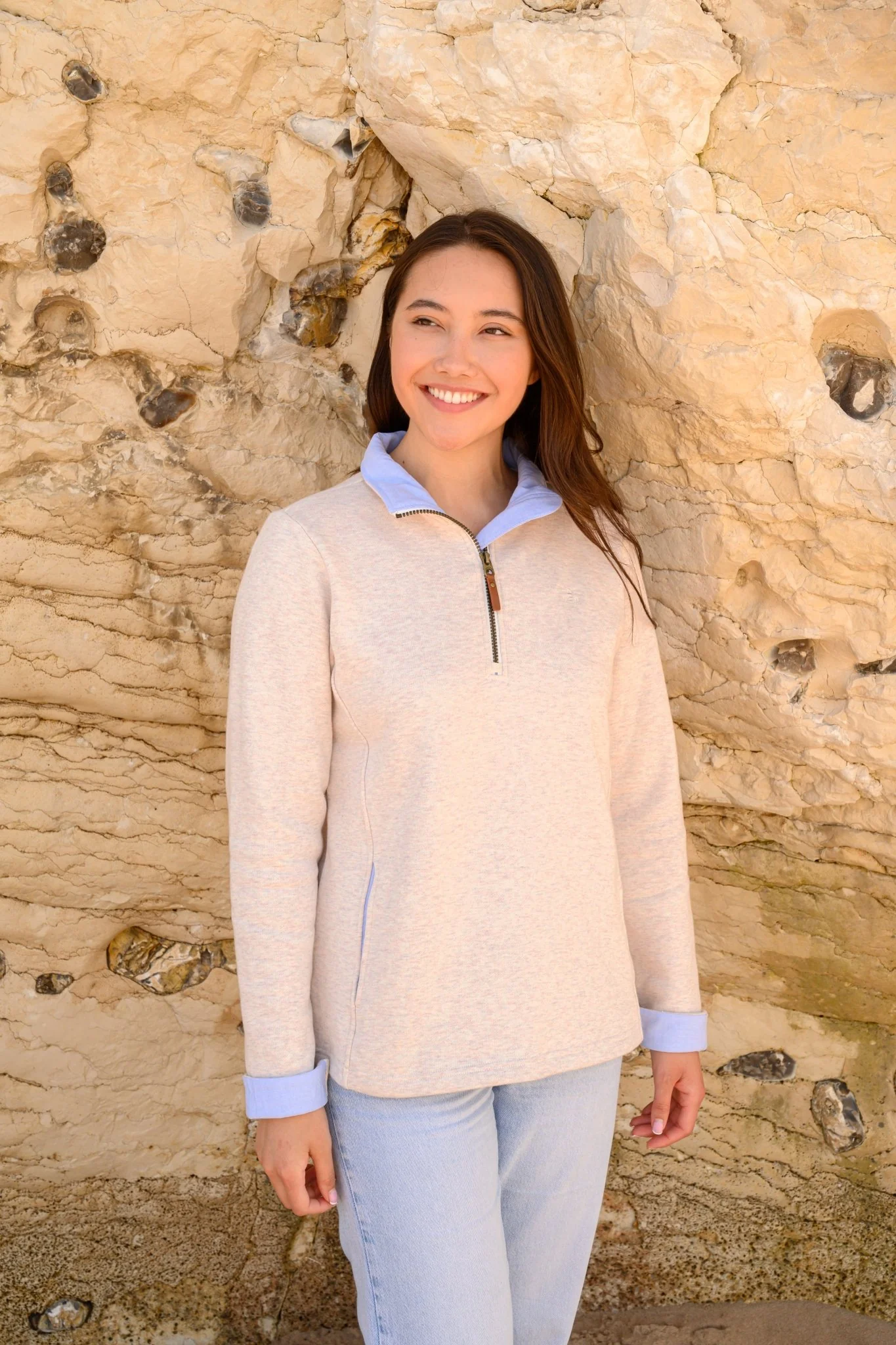 Shore Sweatshirt - Oatmeal - Image 9