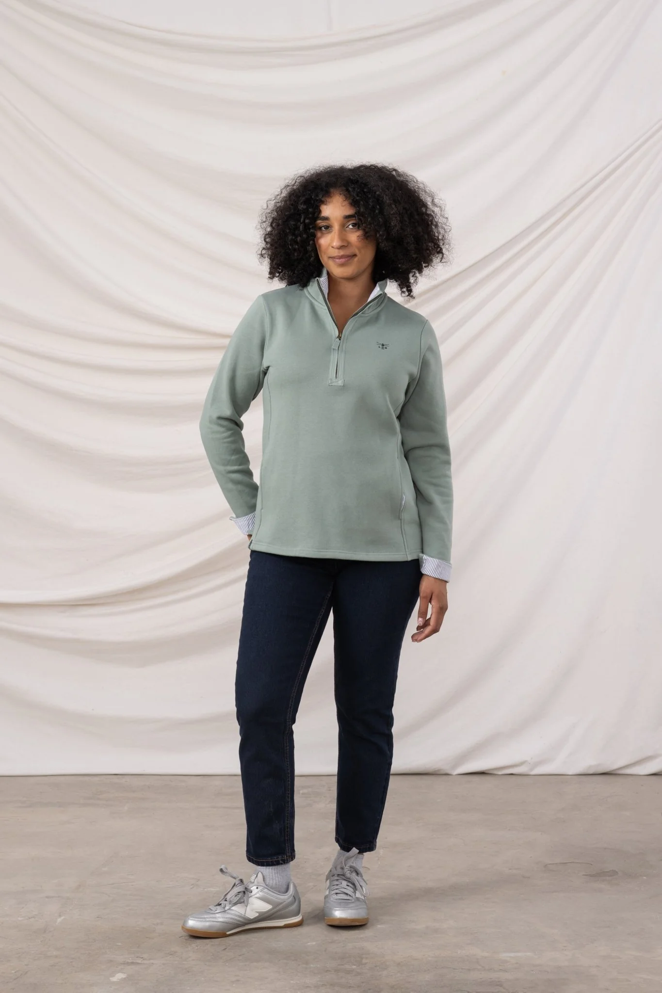 Shore Sweatshirt - Sage - Image 5