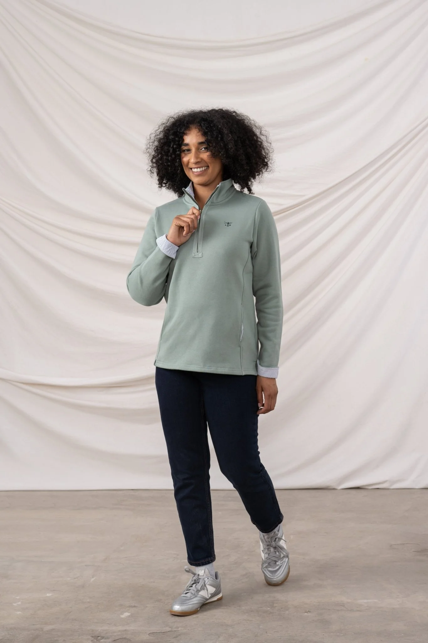 Shore Sweatshirt - Sage - Image 6