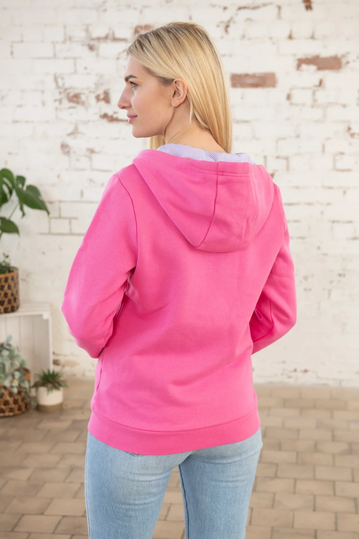 Strand Hooded Top - Azalea Pink - Image 7