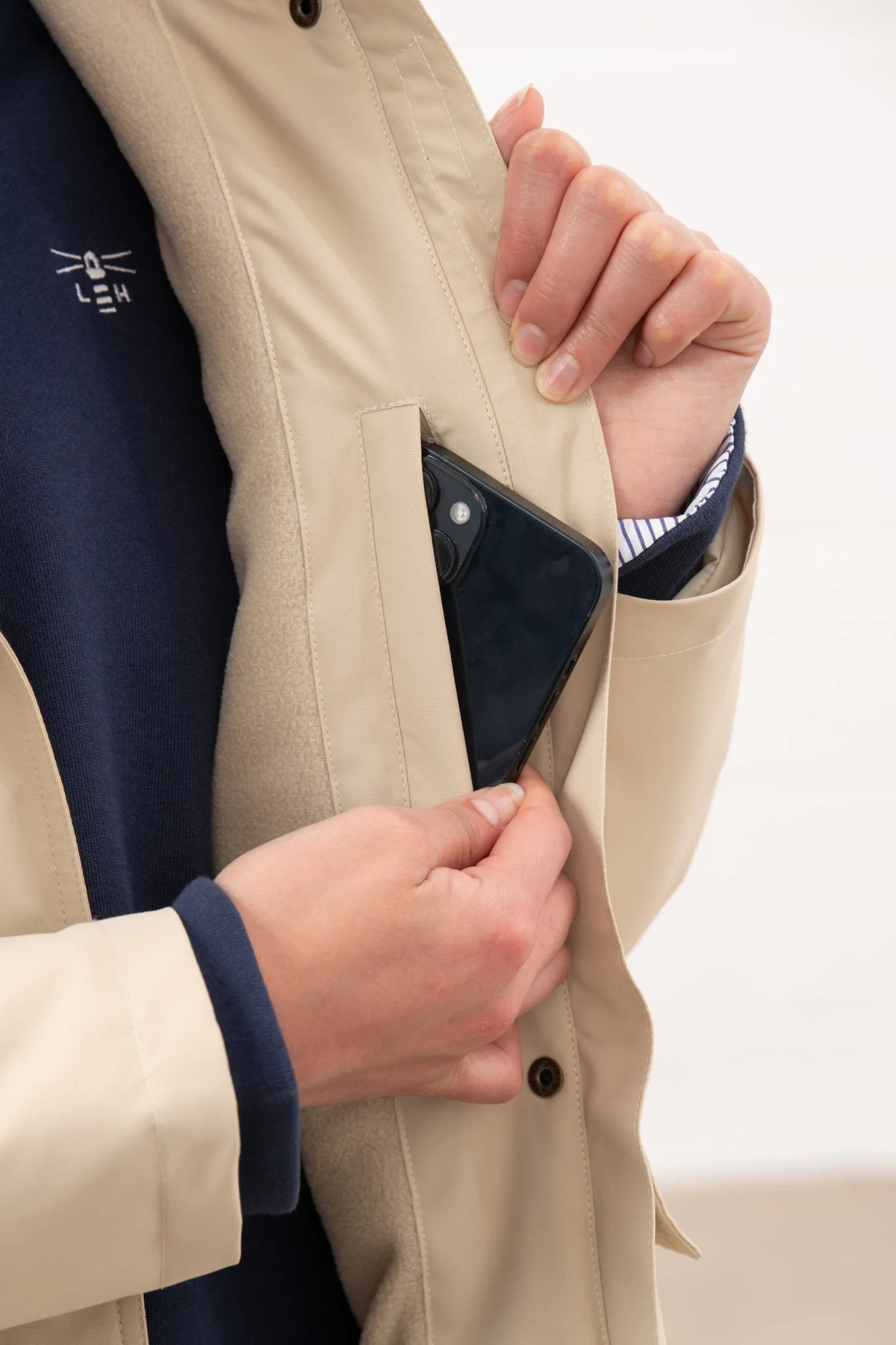Tess Coat - Cream - Image 11