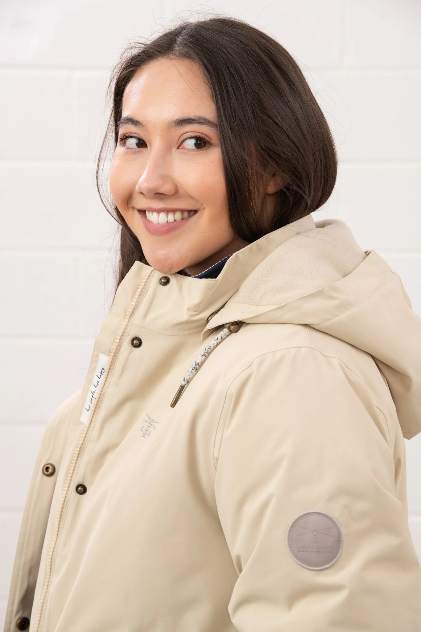 Tess Coat - Cream - Image 6